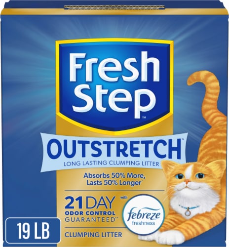 Fresh Step Clean Paws Multi-Cat Scented Litter with Febreze Clumping Cat  Litter, 22.5 lb - Fry's Food Stores