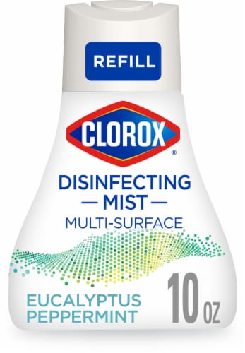 Clorox Disinfecting Mist Eucalyptus Peppermint Disinfecting Refill Perspective: front