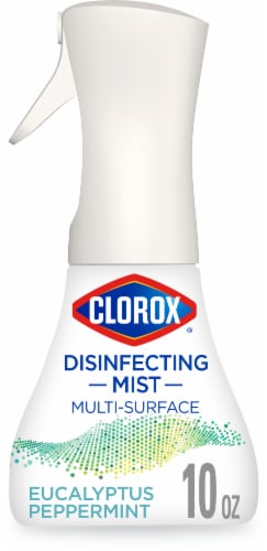 Clorox Disinfecting Mist Eucalyptus Peppermint Disinfecting Spray Perspective: front