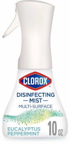 Clorox Disinfecting Mist Eucalyptus Peppermint Disinfecting Spray Perspective: front