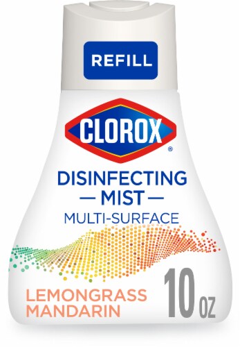 Clorox Disinfecting Mist Lemongrass Mandarin Disinfecting Refill Perspective: front