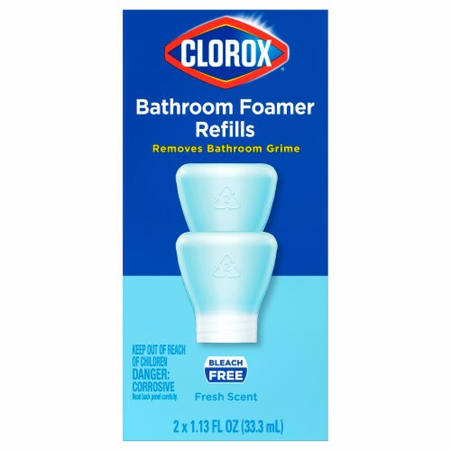 Clorox® Bathroom Foamer Refills Perspective: front
