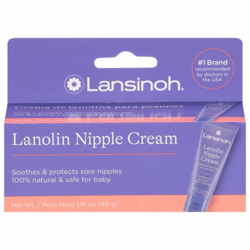 Lansinoh Lanolin Nipple Cream, 1.41 Ounces each (Value Pack of 4)