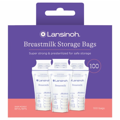 Lansinoh® Breastmilk Storage Bags, 100 ct - Kroger