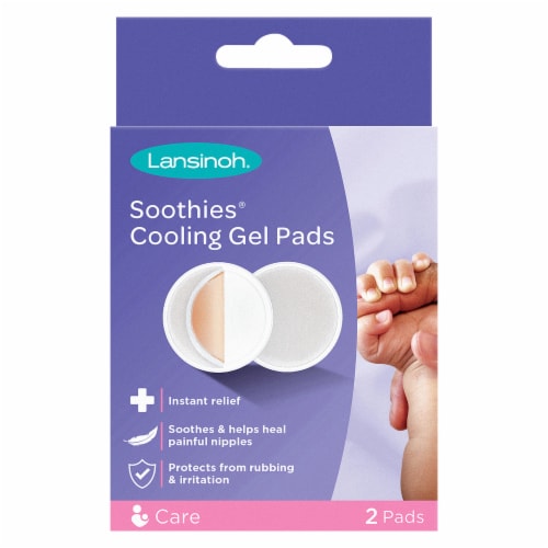 Lansinoh® Soothies Gel Pads Perspective: front