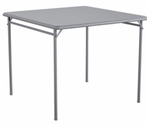 Dorel Square Folding Table Perspective: front