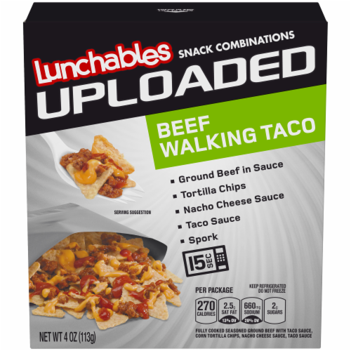 Lunchables Lunchables Uploaded Beef Walking Taco Snack Combination Box