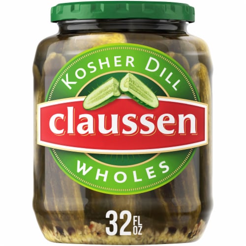 Claussen Kosher Dill Pickle Wholes Perspective: front