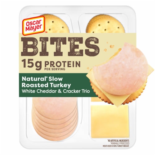 Oscar Mayer Natural Meat & Cheese Snack Plate Perspective: front