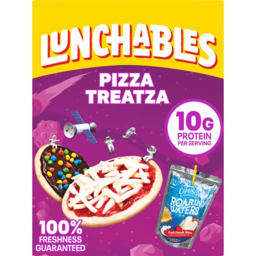 Lunchables Pizza Treatza with Capri Sun Drink Kids Lunch Meal Kit Perspective: front
