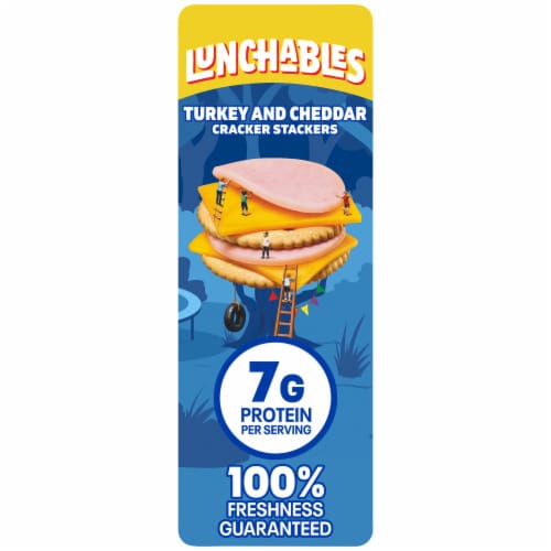 Lunchables Turkey & Cheddar Cheese with Crackers Snack Kit