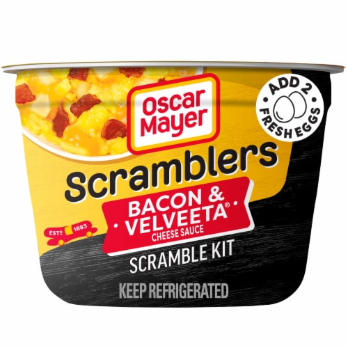 Oscar Mayer Bacon & Velveeta Scramblers Perspective: front