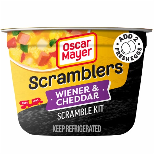 Oscar Mayer Wiener & Cheddar Scramblers Perspective: front