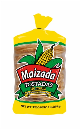 Maizada Corn Tostadas Perspective: front