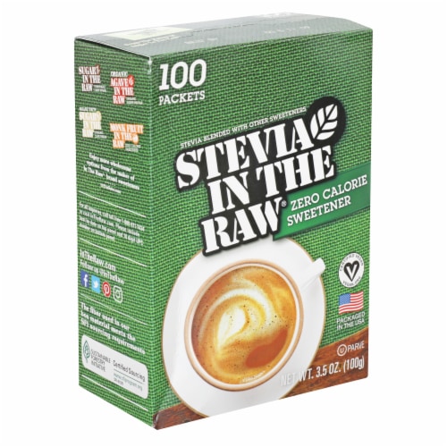Stevia In The Raw Zero Calorie Sweetener Perspective: front
