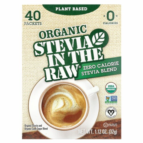 Stevia In The Raw® Organic Stevia Blend Packets Perspective: front