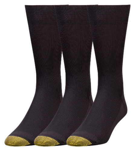 Gildan Metro Crew Socks - Black Perspective: front