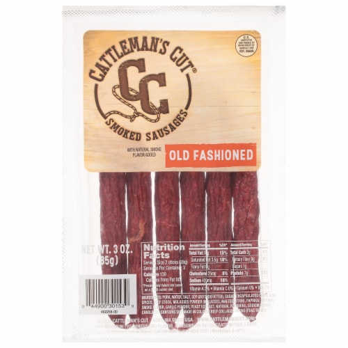 Cattleman's Cut® Old Fashioned Smoked Sausages Perspective: front