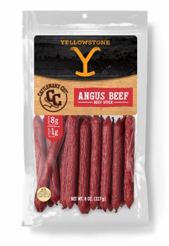 Cattlemans Cut® Yellowstone Angus Beef Stick Perspective: front