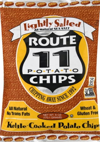 Route 11 Lightly Salted Potato Chips Perspective: front