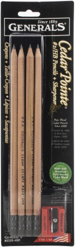 General's® Cedar Pointe Pencil & Sharpener Perspective: front