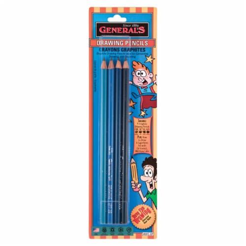 General's® Manga Graphite Drawing Pencil 4 Color Set