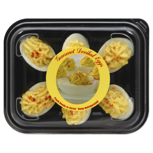 Gourmet Devised Eggs 6 Count Perspective: front