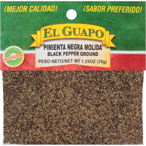 El Guapo® Ground Black Pepper Perspective: front