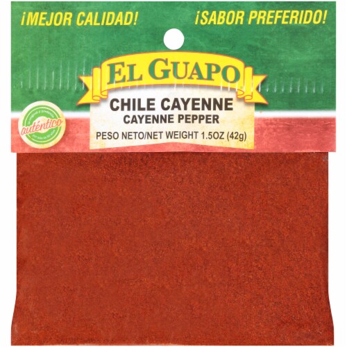 El Guapo Ground Cayenne Chili Pepper Perspective: front