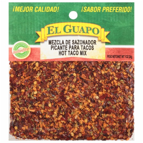 El Guapo Hot Taco Mix Perspective: front