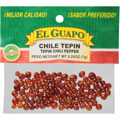 El Guapo® Tepin Chili Pepper Perspective: front