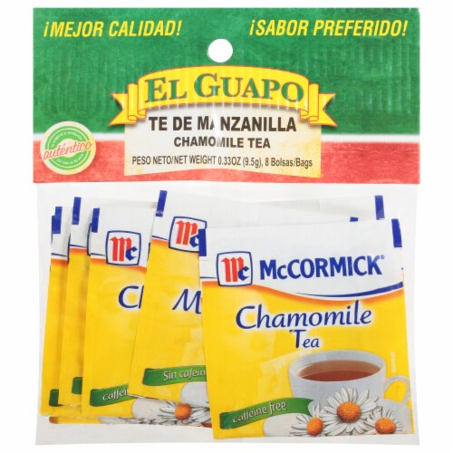 El Guapo® Chamomile Tea Bags Perspective: front