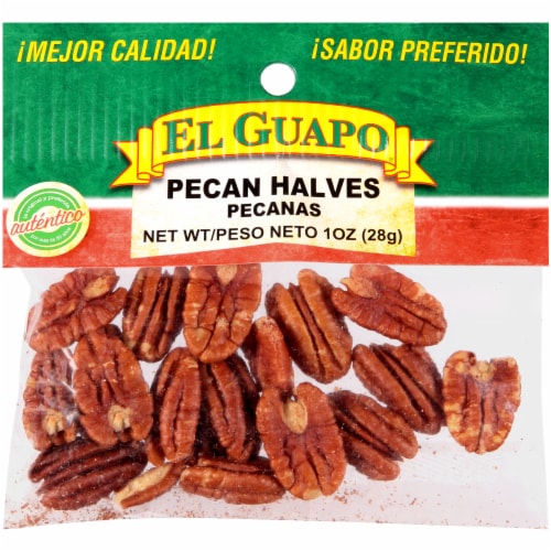 El Guapo® Pecan Halves Perspective: front