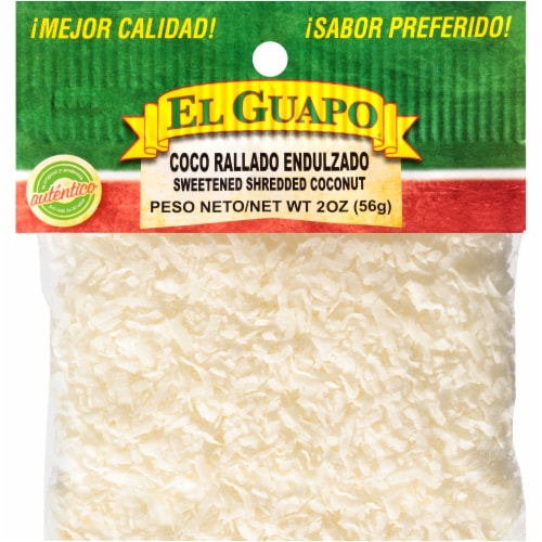 El Guapo Sweetened Shredded Coconut Perspective: front
