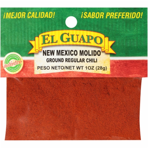 El Guapo® New Mexico Molido Ground Regular Chili Perspective: front