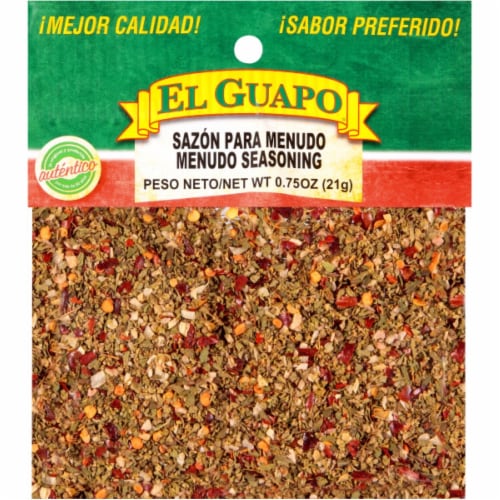 El Guapo® Menudo Seasoning Perspective: front
