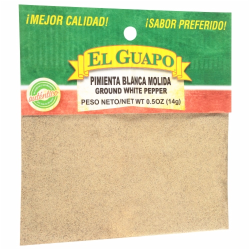 El Guapo® Ground White Pepper Perspective: front