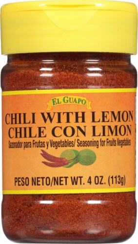 El Guapo Chili with Lemon Seasoning Perspective: front