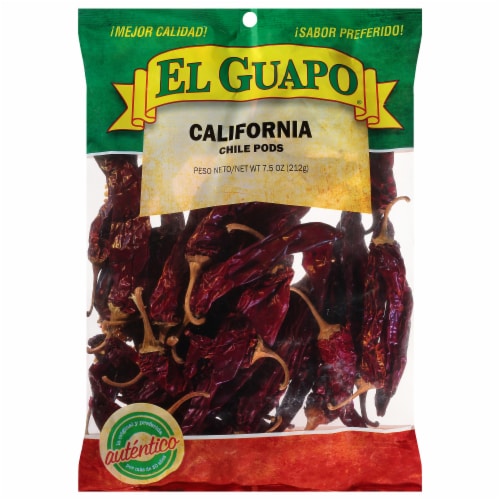 El Guapo® California Chile Pods Perspective: front