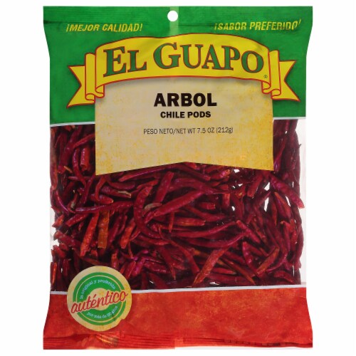 El Guapo® Arbol Chili Pods Perspective: front