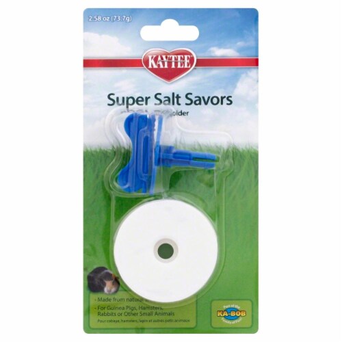 Super Pet Kaytee® Salt Savors With Holder Perspective: front
