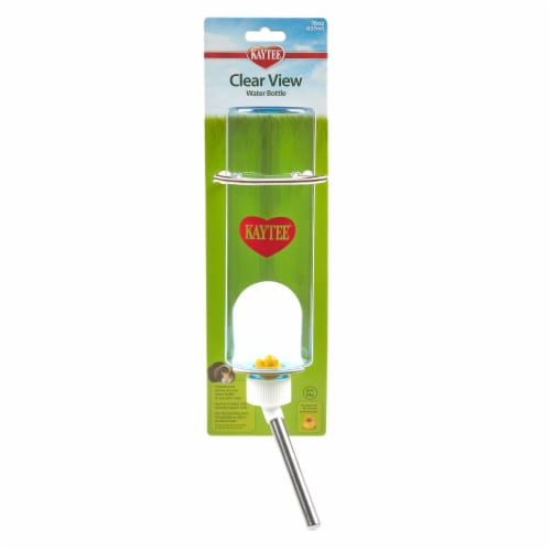 Kaytee® Clear View Water Bottle Perspective: front