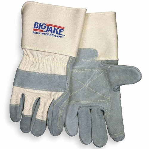 Mcr Safety Leather Gloves,Gray,XL,PR 1712, 1 Fred Meyer
