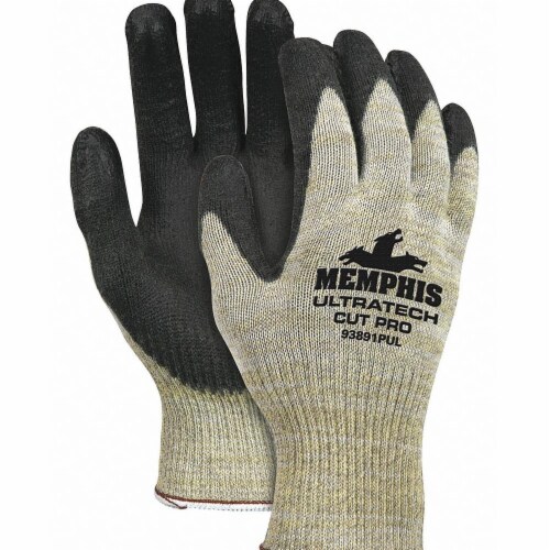 Mcr Safety Cut-Resistant Gloves,M/8,PR  93891PUM Perspective: front