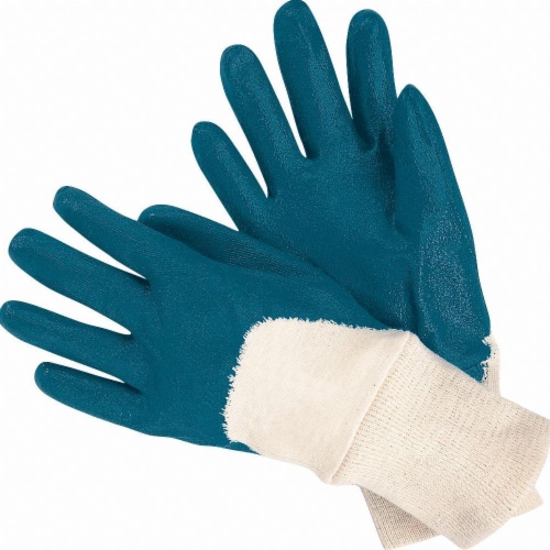 Mcr Safety Coated Gloves,3/4 Dip,L,11 ,PR  97980L Perspective: front