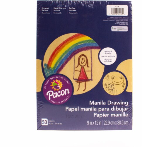 Pacon Manila Drawing Paper Perspective: front