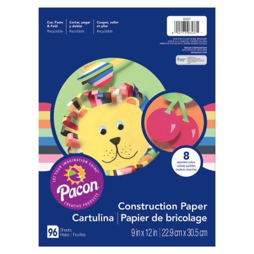 Crayola Construction Paper Pad, 9 x 12 - 96 sheets