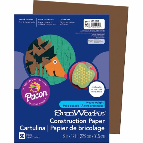 Prang Construction Paper, Dark Brown