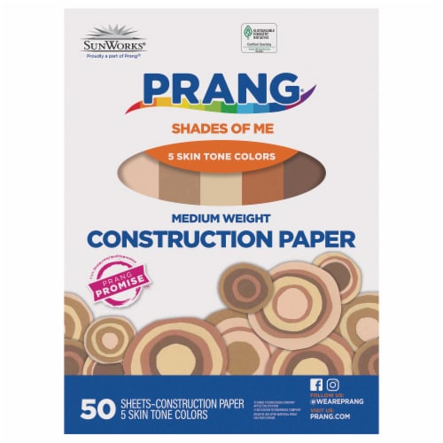 Pacon Multicultural Construction Paper Perspective: front