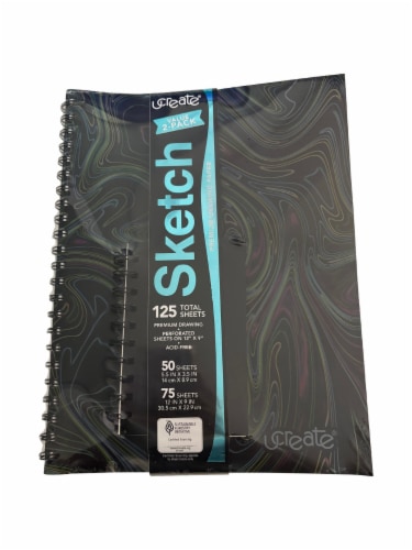 U-Create® Neon Sketch Book Perspective: front